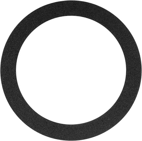 uxcell Black 3.5 Inch EVA Foam Speaker Edge Surround Rings, 2Pcs Replacement Parts for Speaker Repair or DIY