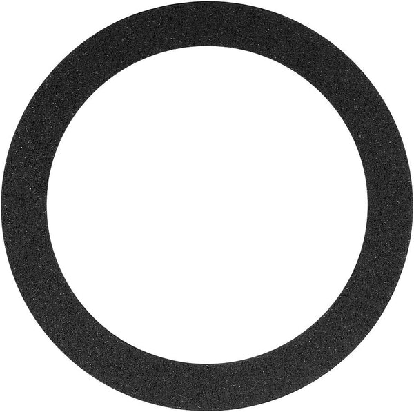 uxcell Black 3.5 Inch EVA Foam Speaker Edge Surround Rings, 2Pcs Replacement Parts for Speaker Repair or DIY