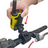 UAYESOK Bicycle/Motorcycle Walkie-Talkie Handlebar Mount, Vehicle Grab Rail Clamp Radio Holder for HT, Scanner, Speaker