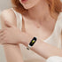 FitTurn Leather Quick Release Watch Band Strap Compatible with Samsung Galaxy Fit SM-R370 Fitness Tracker for Women Men