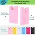 Phone Holder for Bogg Bag, Compatible with Simple Modern Bag & X Large Bogg Bag Accessories, Pink ABS Plastic Case