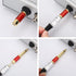 MOBOREST - 1/4 in to RCA Female Pure Copper Adapter, 6.35mm Mono TS Plug Male to RCA Female Audio Adapter