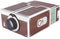 Smart Mini Projector 14.5x8 cm, Portable Video/Movie Projection Machine, DIY Home Cinema Smart Phone