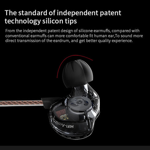 3.5mm 0.75mm 1BA 1DD Mp3 ASHATA Monitor Earbuds in Ear Monitor Headphones with Detachable Cable Right Angle Plug Pin