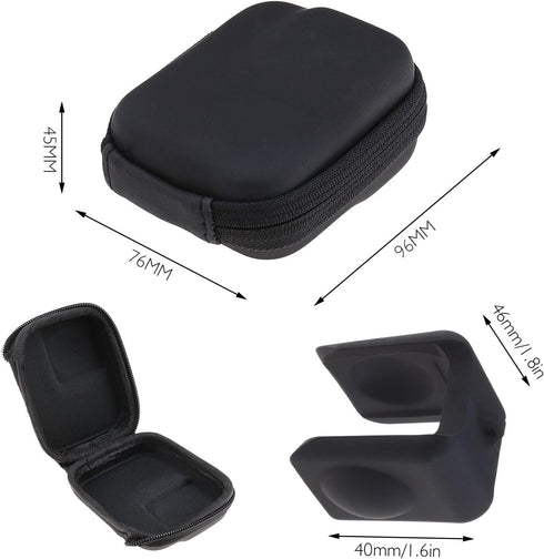 Create Idea Set with 2Pcs Mini Case Lens Cap Replacement for Insta360 ONE R/RS Action Camera