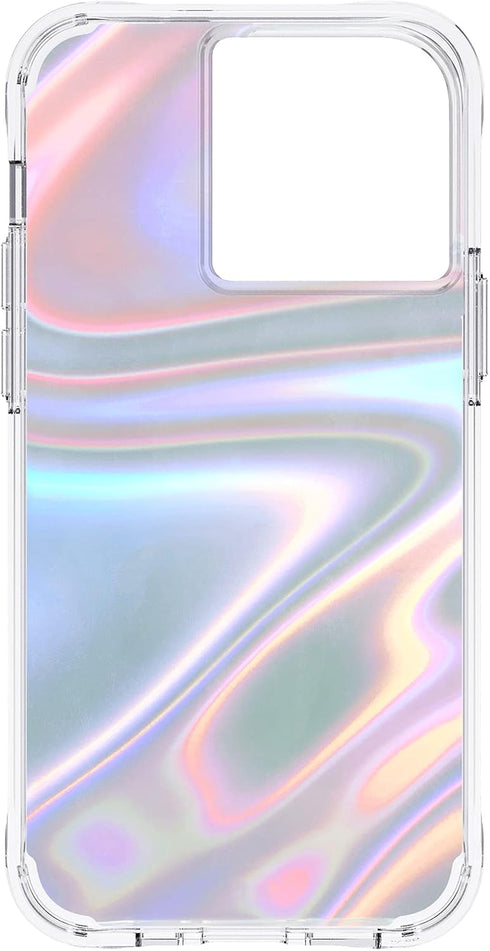 Case-Mate Soap Bubble iPhone 13 Pro Case - 10ft Drop Protection, Wireless Charging Compatible Luxury Cover