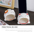 OUNONA 4.52X4.33X4.01In Cat Phone Stand for Desk Cute Desktop Mobile Phone Holder with Amplifying Bracket Multi-Purpose