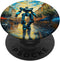 Dancing Robotic PopSockets Standard PopGrip - Futuristic Dystopian Anime Lover Funny Print