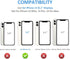 OT ONETOP 13 6.1 Inch ONETOP Compatible with Magsafe for iPhone Wallet Case with Card Holder, PU Leather Kickstand RFID