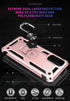 Samsung Galaxy S20 FE Case with Screen Protector, Military Grade 16ft Drop Tested Cover with Magnetic Kickstand