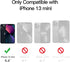 JETech Matte Case for iPhone 13 Mini 5.4-Inch, Shockproof Military Grade Drop Protection, Frosted Translucent Back Phone Cover, Anti-Fingerprint (Black)