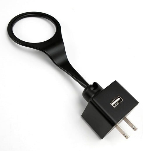 USB Charger Nest Camera Plug Mount: 360 Adjustable Wall AC Outlet Holder for Indoor Cam, Portable, No Messy Wires