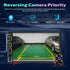 KUNFINE 7" Single Din Car Stereo Audio BT MP5 Player, USB FM Multimedia Radio with Reverse Camera and Steering Wheel