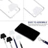 Weewooday 4 Pcs Phone Lanyard Crossbody Strap, Universal Cellphone Neck Lanyard with Patch for Women, Anti Theft