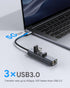 USB C to Ethernet Adapter, Vilcome RJ45 to USB C Thunderbolt 3/Type-C Gigabit Ethernet LAN Network Adapter for MacBook