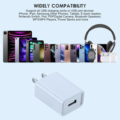 USB-C Wall Charger Cable Cord, Fast Charger for New Beats Flex, Studio Buds, Sony, JBL, Bose, Raycon Earbuds