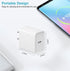 REKNA 4-Pack, 17/16/15/15 Pro/15 Max/15 S24/S24+/S24U Fast Charger USB C, Type C Ports Plug Wall Charger, Fast Charger