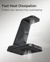 Wireless Charger for iPhone 16, 3 in 1 Charging Station for Apple Watch and AirPods