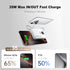 W&P 35W 10000mAh 3 Pack 17/16/15/14/13/12/11 Portable Charger for iPhone, Small Fast Charging Power Bank, USB C