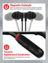 Neckband Bluetooth Headphones, 120H Long Playtime Wireless Stereo Earbuds, Waterproof for Sports/Workout/Office