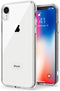TENOC Phone Case for iPhone XR, Clear Non-Yellowing Protective Bumper Hard Back Cover for 6.1 Inch