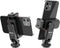ULANZI ST-06S Phone Tripod Mount, Universal Smartphone Adapter with 2 Cold Shoe, 360° Rotating Clip Holder