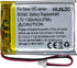 803040 3.7v 1100mAh Lithium Ion Battery Replacement for Sena 10C and 10C Pro Motorcycle Bluetooth Headset and DIY