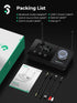 SOOMFON 5.3 3-in-1 2 Dual Antenna Bluetooth Transmitter for TV Bluetooth Receiver to Headphones with LCD Display Volume
