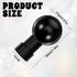 Qulkws 17MM 1/4"-20 Ball Head Mount Male/Female Aluminum Screw Adapter for Action Camera Phone Stand GPS Holder Bracket