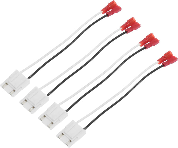 Motoforti Car Speaker Connector Wire Harness Adapter for GMC C1500 Suburban 1992-1994, 4 Pcs