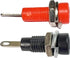 2mm Banana Socket - Red and Black, Solder-Type, Panel Mount for RC Models, 5 Pairs