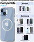 Magnetic Wireless Charging Magsafe Ring-6 PCS, Ultra-Thin (0.4mm) Magsafe Sticker, Compatible with iPhone 15/14/13/12