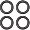 uxcell 3.5" Speaker Foam Edge Surround Rings, Replacement Parts for Speaker Repair, 4pcs