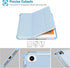 ProCase Slim Soft TPU Back Cover for iPad mini 5 Generation 2019/ Mini 4 3 2 1 (Old Model) - 7.9 inch SkyBlue