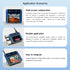 waveshare 2inch 0.96inch 40PIN OLED/LCD HAT, Onboard IPS LCD Main Screen and Dual Blue OLED Secondary Screens