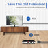 BERLAT 1080P 5ft 3-RCA HDMI to RCA Cable, HDMI Male to Video Audio AV Cable Connector Adapter One-Way Transmitter