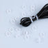 200 Pieces 0.5 Inch Small Elastic Silicone Rubber Bands, Clear Strong Rubberbands for Wire Cord Cable Wrapping