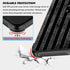 ZHEGAILIAN Samsung Galaxy S23 Case Compatible, Gray Flag Design, Shockproof Anti-Scratch for Boy Men