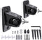 Borenbuir Surround Sound Rear Speaker Wall Mount, Ceiling Mount Bracket for Universal Satellite,
