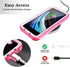SPORTLINK Waterproof Case - for iPhone SE 3rd 2022/SE 2nd 2020/7/8, Full Body Shockproof Dustproof Case