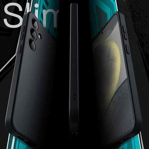 JETech S24 5G, Slim Fit Case for Samsung Galaxy Plus Camera Lens Full Protection, Soft TPU Thin Protective Phone Cover