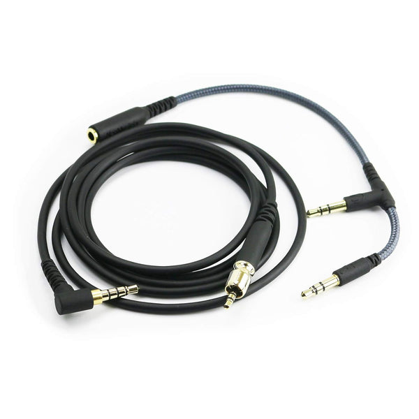 NewFantasia Replacement Audio Cable, 1.3m/4.3ft Compatible with EPOS H6Pro, PC38X, GSP 301/300/302/602/601, H3 Headsets