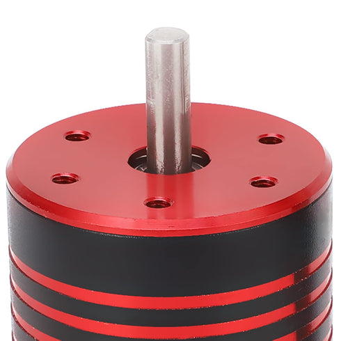 4 3660 1/8 1/10 (4200KV) RC Car Brushless Motor, Aluminum Alloy Poles Brushless Motor Upgrade Parts for Remote Control