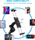 Cigarette Lighter Car Phone Mount with Dual USB Charger, Fast Charging Holder for iPhone 15 Pro Max, Samsung Galaxy