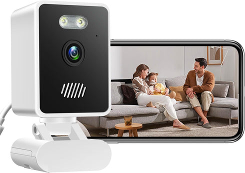 Indoor Security Camera for Baby Monitor, 1080P Home Security Camera with 2-Way Audio, Night Vision