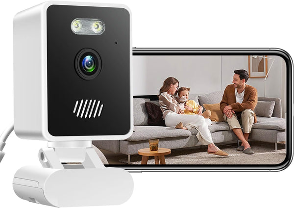 Indoor Security Camera for Baby Monitor, 1080P Home Security Camera with 2-Way Audio, Night Vision