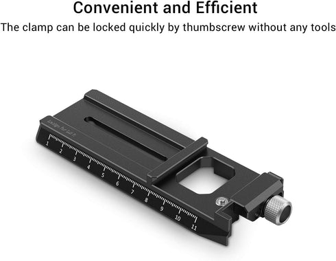 SMALLRIG Quick Release Plate Adapter for Arca-Swiss for DJI RS 4 / RS 4 Pro / RS 2 / RSC 2 / RS 3 / RS 3 Pro & Ronin-S