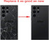 Galaxy Black S23 Ultra Back Glass Replacement for Samsung Galaxy S23 Ultra 5G, Back Glass Cover with Pre-Installed