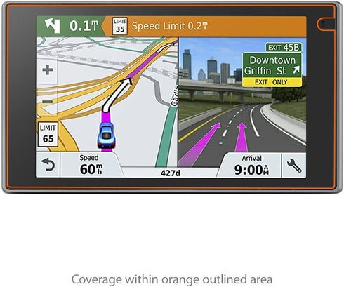 BoxWave Screen Protector for Garmin Drive 51 LMT-S - ClearTouch Crystal HD Film Skin (2-Pack)