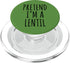 Pretend I'm A Lentil Lazy Halloween Tees Lazy Halloween Costume Pretend I'm A Lentil Simple PopSockets PopGrip for MagSafe